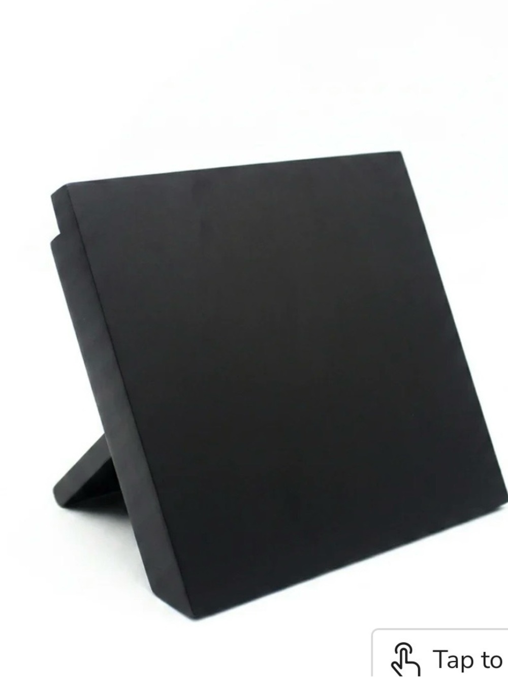 Black magnetic knife stand
